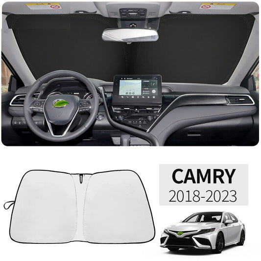 For 2018-2023 for Toyota for Camry Sedan Front Windshield Sun Shade UV Block Cover Visor