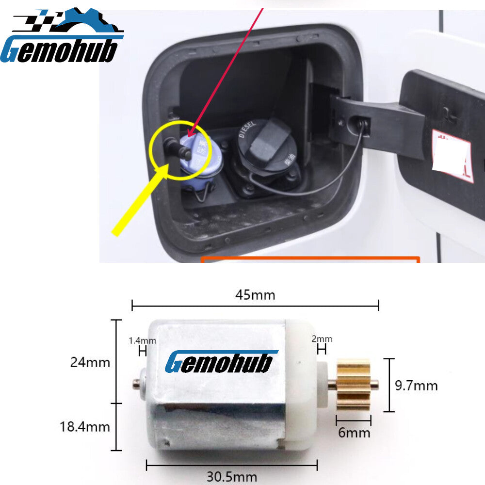 Fuel Door Opener Lock Release Actuator Motor Repair For 2001-2008 for Volvo XC70