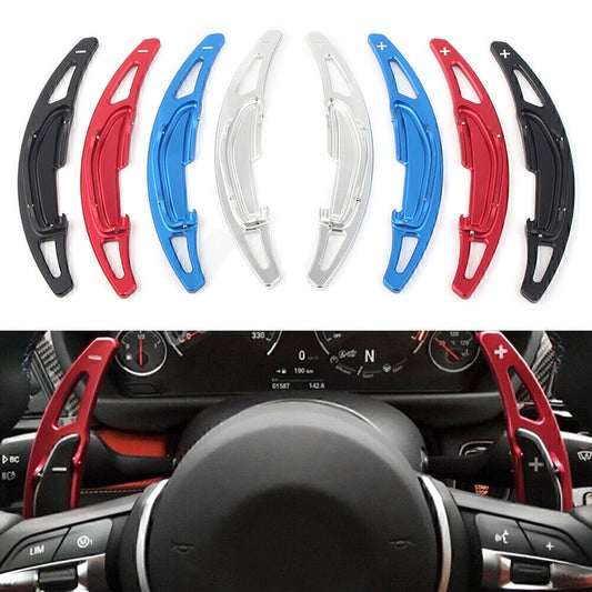 for BMW M2 M3 M4 M5 M6 X5M 2pcs Steering Wheel Shift Paddle Shifter Extension