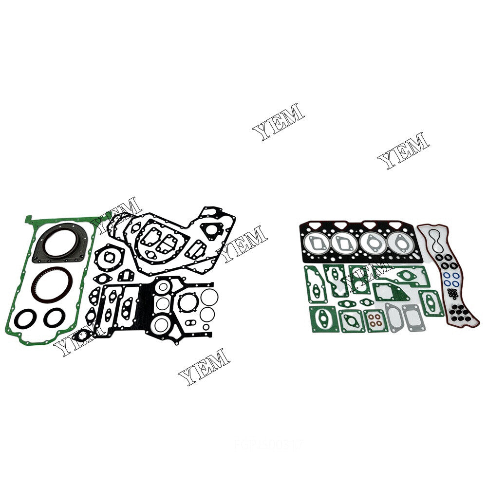 1004-4T Complete Gasket Kit With Head Gasket U5LT1178 U5LB1163 ForPerkins Engine