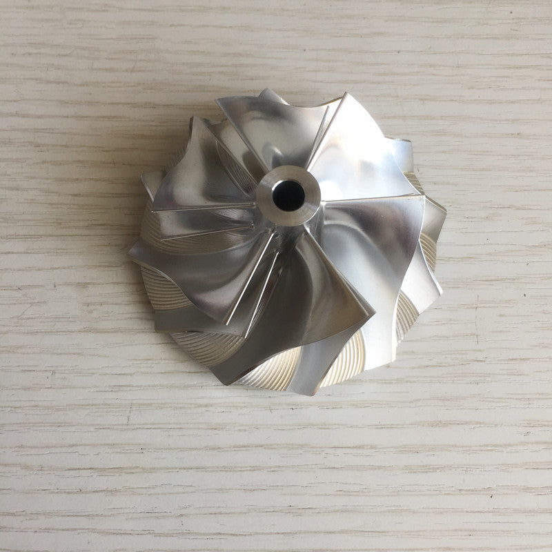 TD05H 20G Upgraded Reverse 56.58/73.04 mm 6+6 Blade Billet Compressor Wheel
