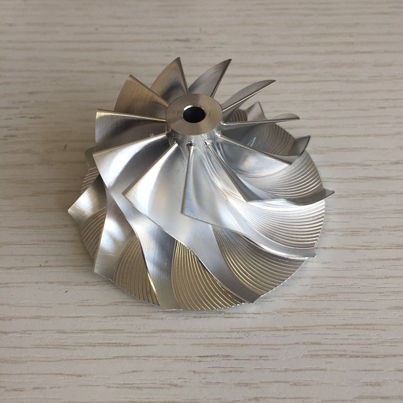 TD04HL 16G 48.30/68.00 mm 11+0 blade front turbine blank compressor wheel