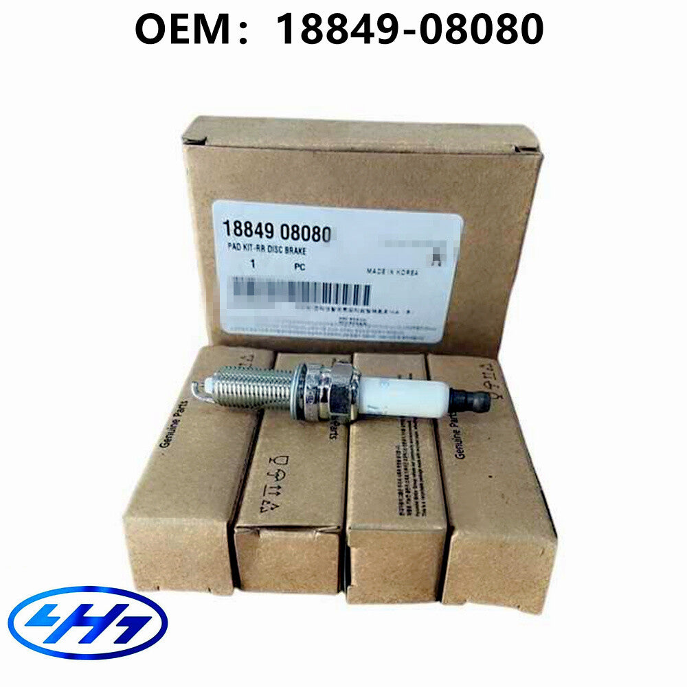 Spark Plug-Turb 18849-08080 X4Pieces for HYUNDAI for VELOSTER Sonata for Tucson for Kia