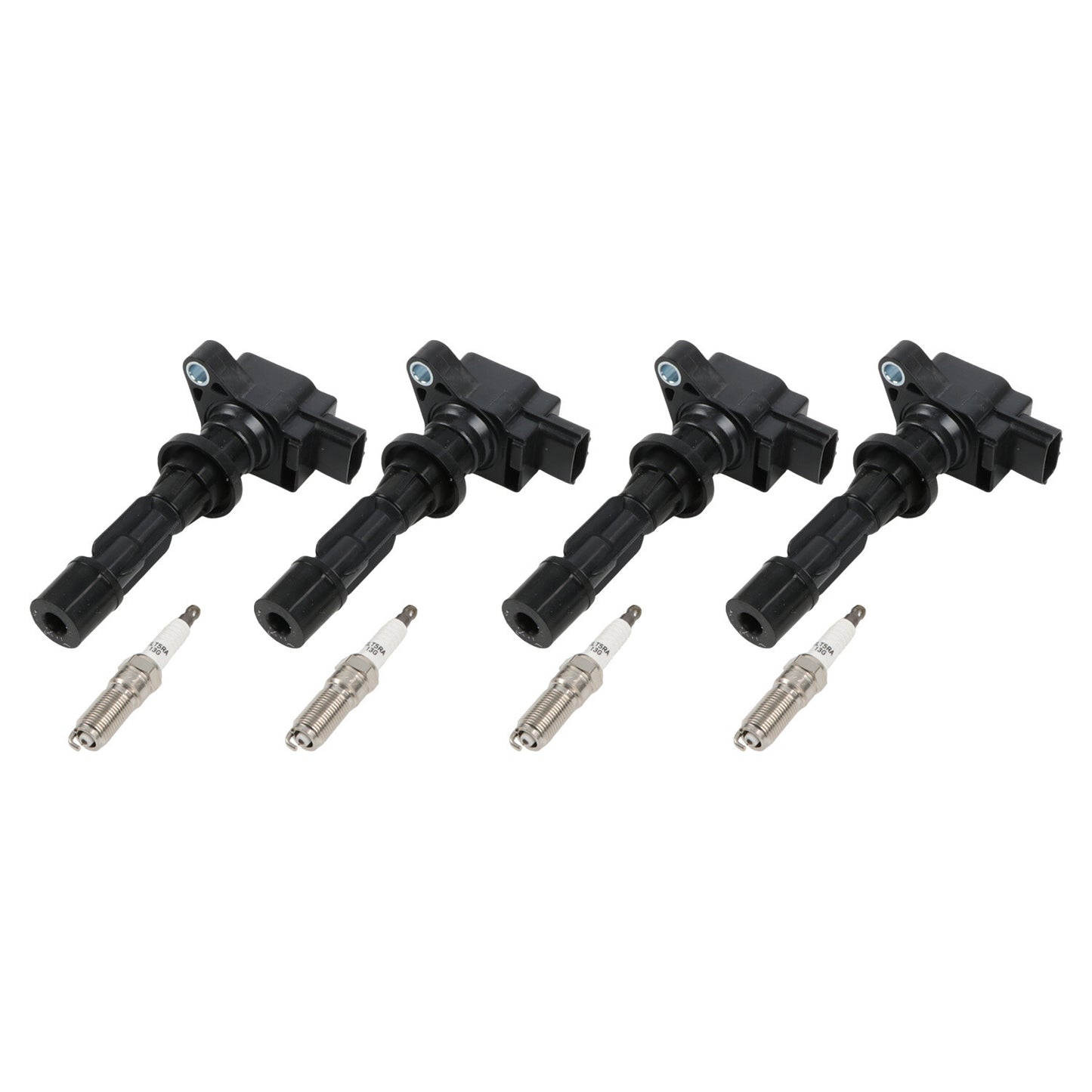 4 Packs Ignition Coil UF540  Spark Plug for Mazda 3 6 CX-7 MX-5 Miata 2006-2015