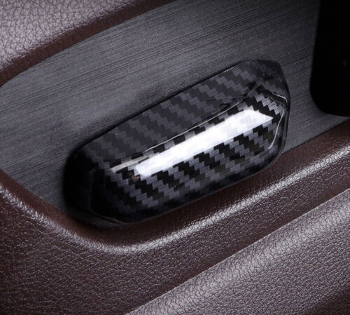 6P Carbon Fiber for Seat Adjust Button Cover Trim for Lexus ES350 ES300h 2019-2022