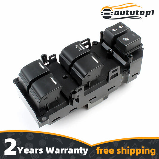 Front-drive driver's window switch for 2013-2016 for Honda Accord sedan 35750-T2A-H21