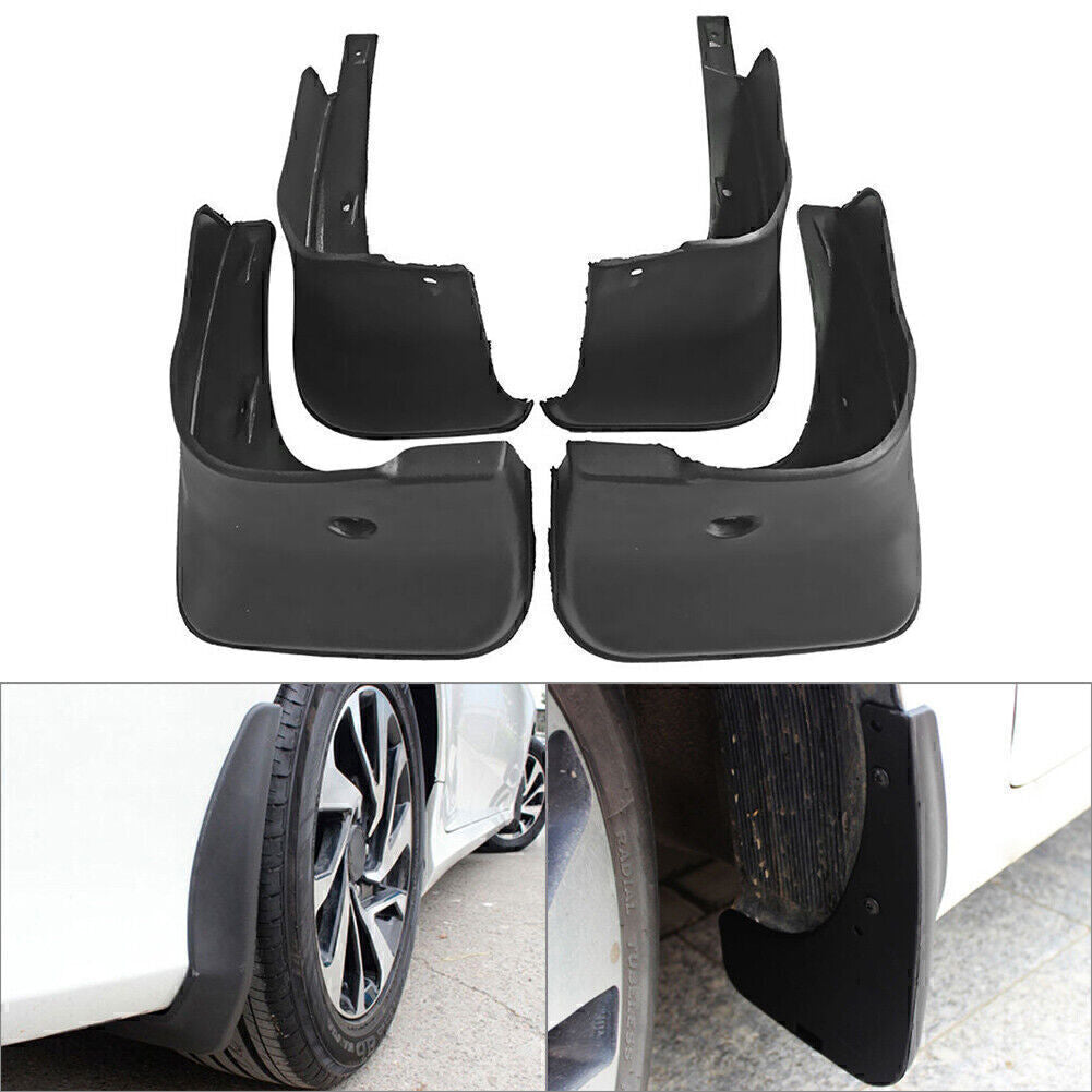 4Pcs/Set Mud Flaps Splash Guards Mudguards Fit for Toyota for Corolla Altis 2007-2013 08