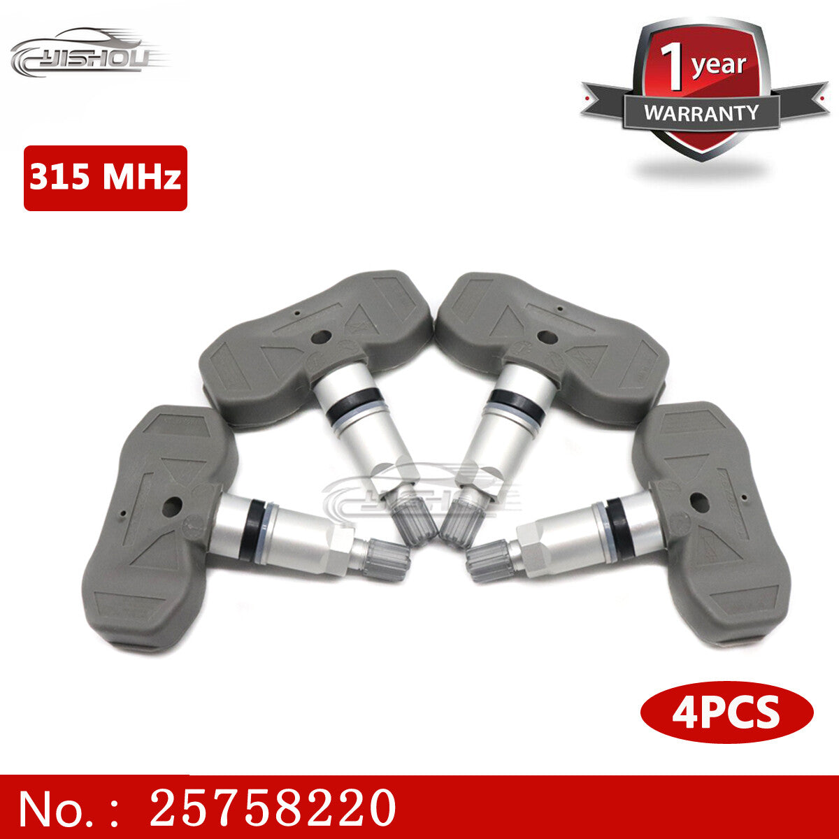 315MHz 4x Tire Pressure Sensor (TPMS) for 2005-2009 for Corvette C5 C6 7.0