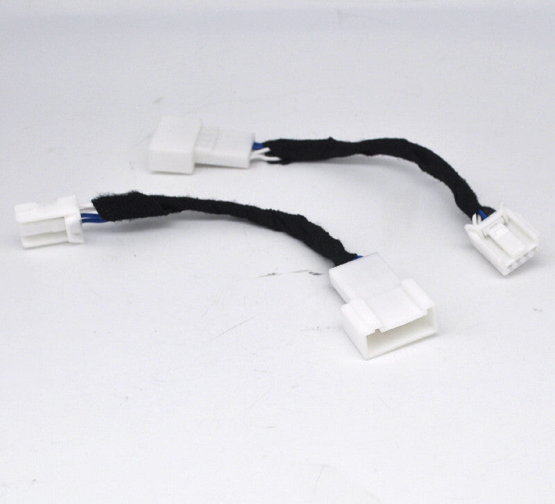 2x Retrofit Tweeter Speaker 4 pin adaptor cable wire for Toyota for Lexus for Scion