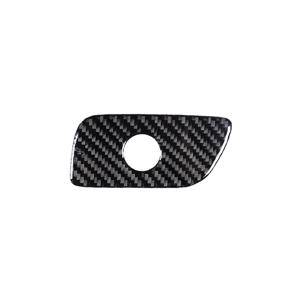 Carbon Fiber Passenger Glove Box Latch Cover Trim for Chrysler 200 2015-2017