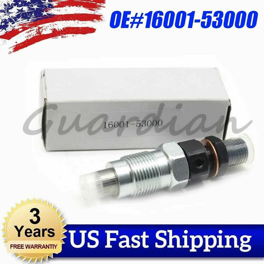 One new fuel injector suitable for Kubota K-008 KX41-3 GF1800 GR2100 G1700 U15 G1800 D902