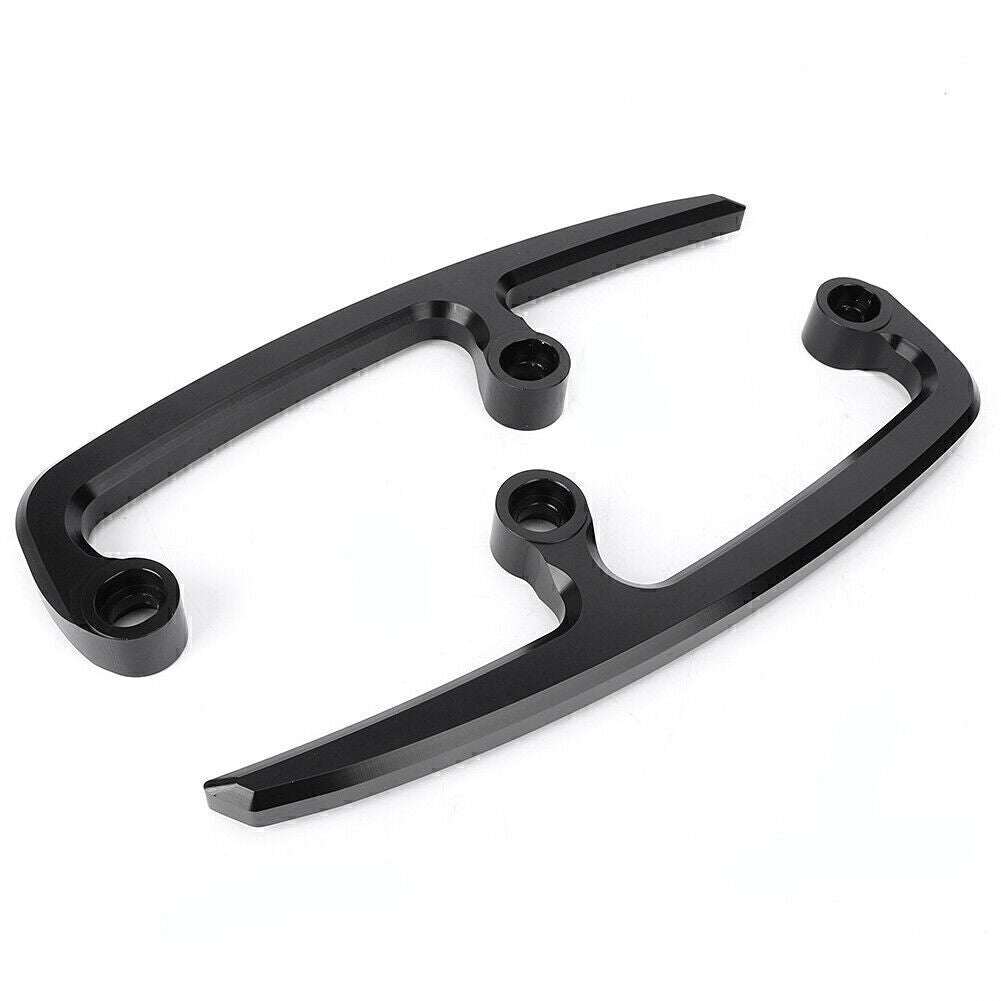 Passenger Rear for Seat Handle Grab Bar Aluminum Black for KAWASAKI Z650 2017-2018