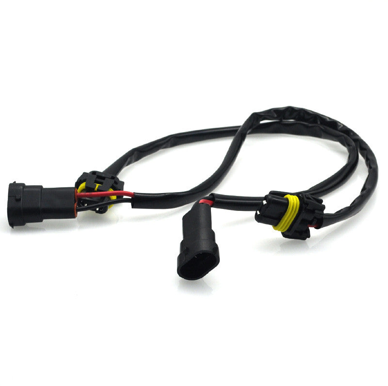 2x Plug Paly H11 Fog / Driving Light Wiring Harness For 2006-2012 for Porsche Cayman