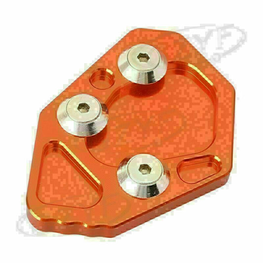 for BMW K1200S/R K1300S/R Kickstand Stand Enlarge Plate Pad Motor Orange UK