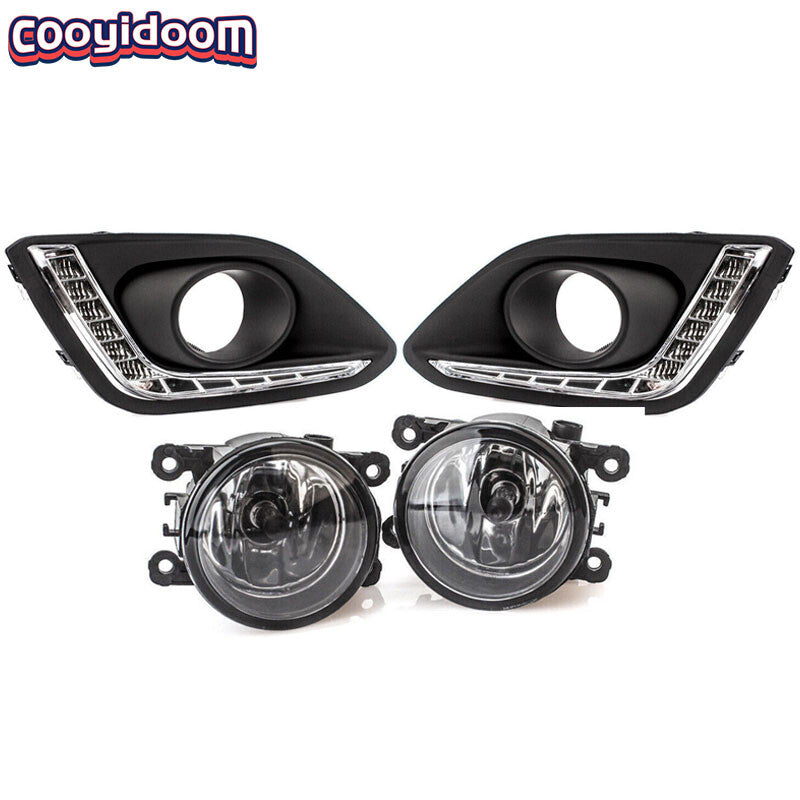 LED DRL Front Driving Running Light Fog Lamp Cover For 2014-2016 for Suzuki for Swift