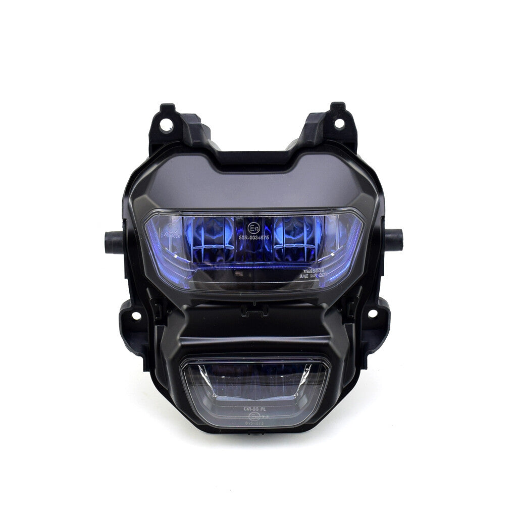 LED Headlight Monkey Front Light Lamp Carbon Cover for Honda Grom MSX125 16-18