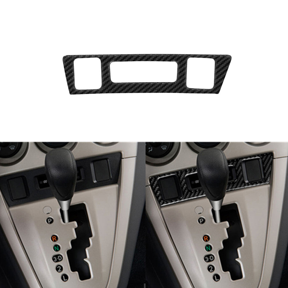 Carbon Fiber Digital Clock Surround Frame Cover Trim for Toyota Matrix 2009-2014