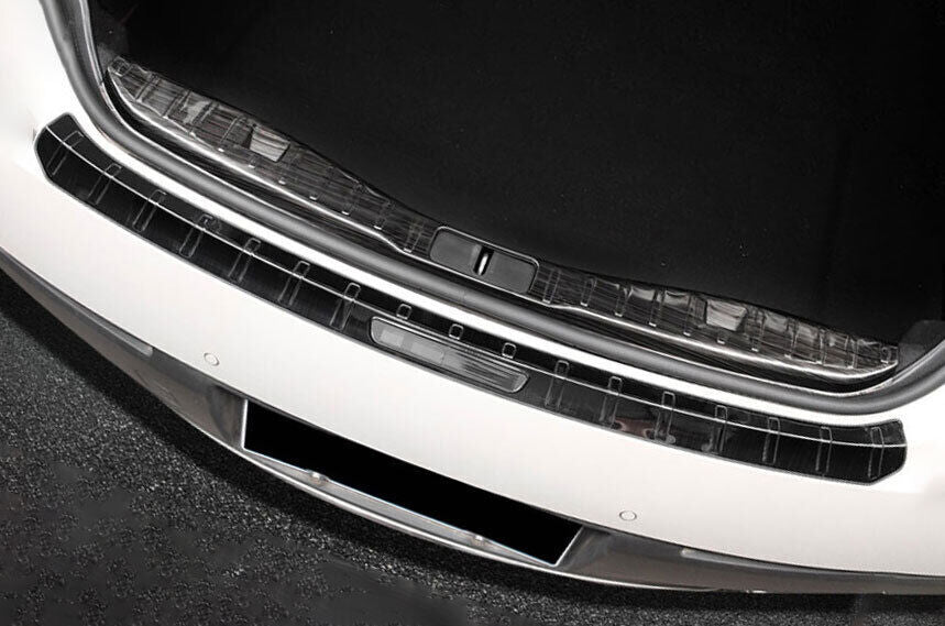 Fit for Lincoln MKZ 213-20 Titanium Black Guard Trim Rear Bumper Protector