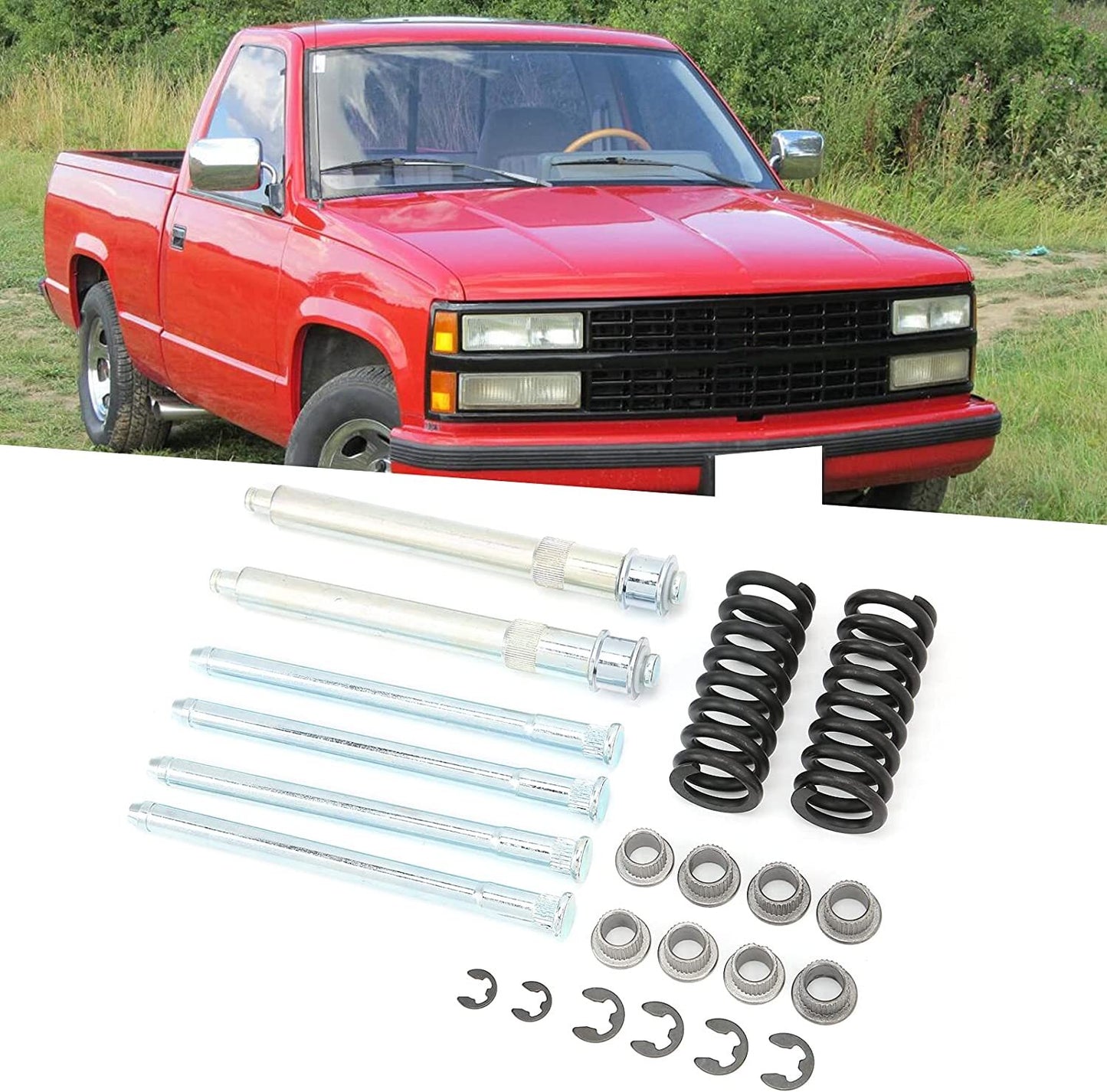 Car door hinge bushing, front door hinge pin repair kit for Chevrolet 1988-1999