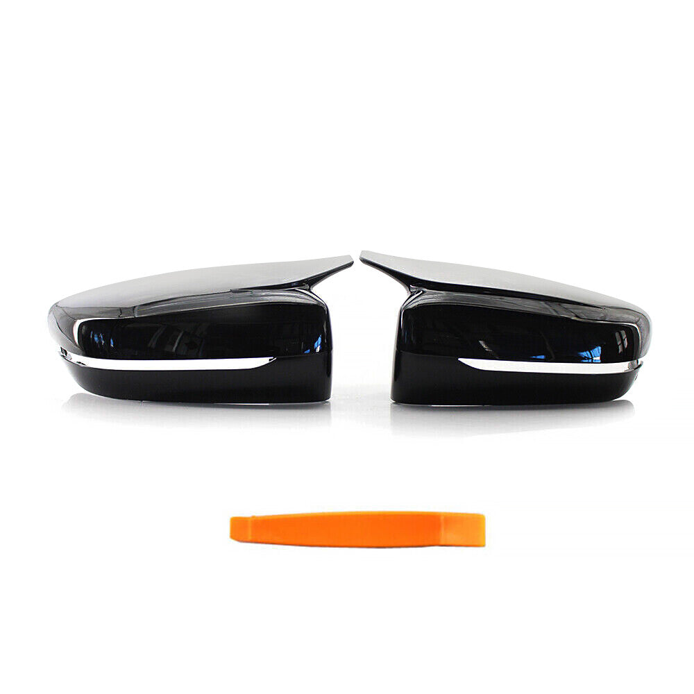 Gloss Black Style Side Mirror Cover Caps for BMW G20 G21 G22 G30 G31 G11 G14 G15