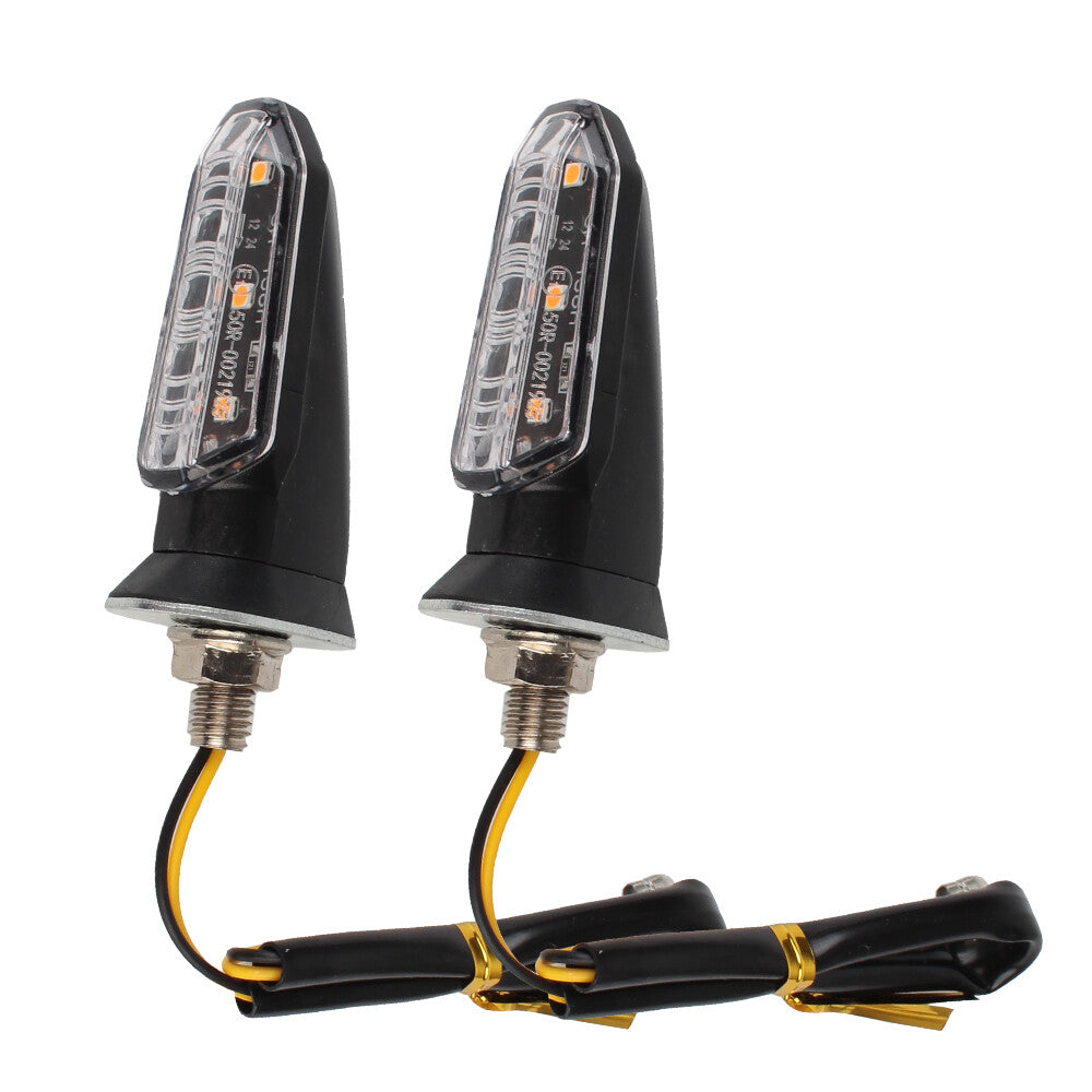 2 Motorcycle Turn Signal Flashing Light Indicator for Honda for Yamaha Haha Lei