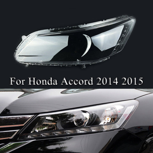 Fit Clear Shell for Honda Accord 2014 2015 Left Side Headlight Lens Cover 1PCS
