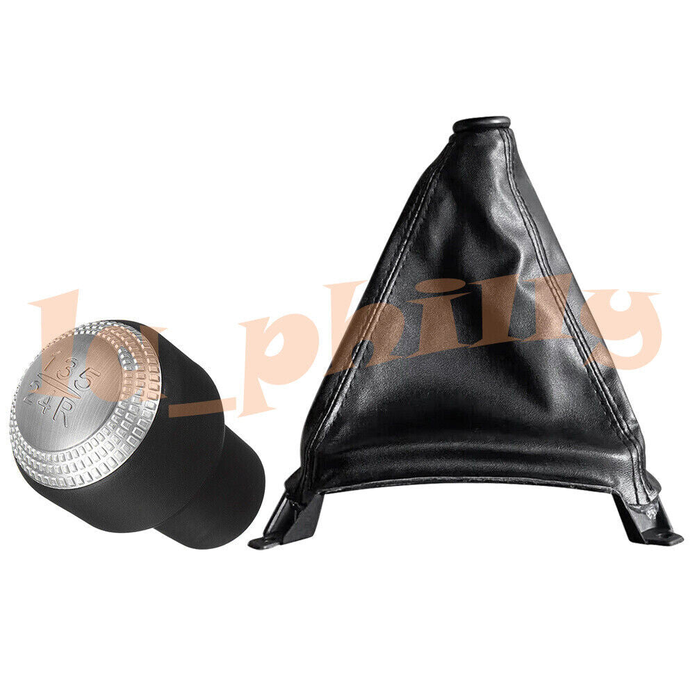 5 Speed Gear Shift Knob + Boot 437112C200LK 846402E000 for Getz for Tucson for Elantra