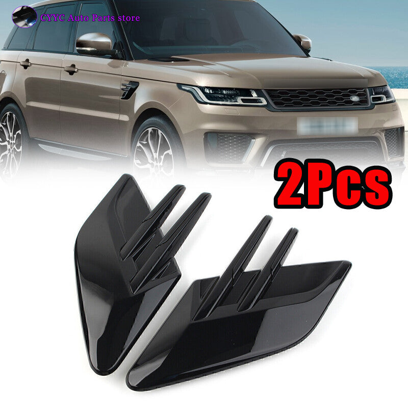 LHRH Fender Air Side Vents Grille Black For 2018-2022 for Range Rover Sport