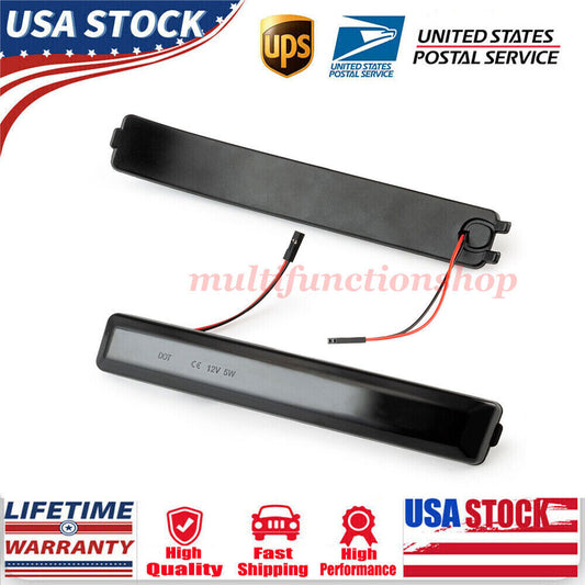 Sequential LED Side Mirror Light Turn Signal Lamp Reflector for Ford F-150 09-14