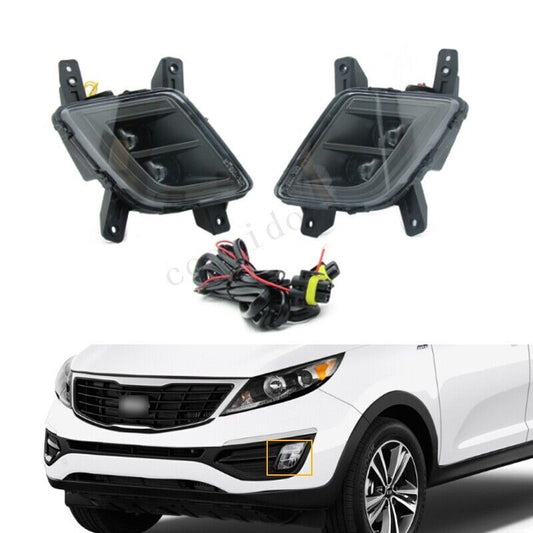LED Daytime Running Lights (DRL), Fog Lights, and Turn Signals are compatible with for Kia Sportage 2011-2016.