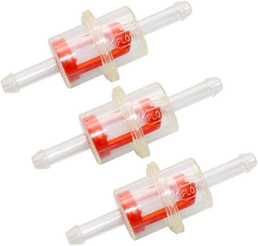 3PCS Inline Fuel Filter for Polaris 440 500 EFI 600 650 for Polaris Classic 700 550