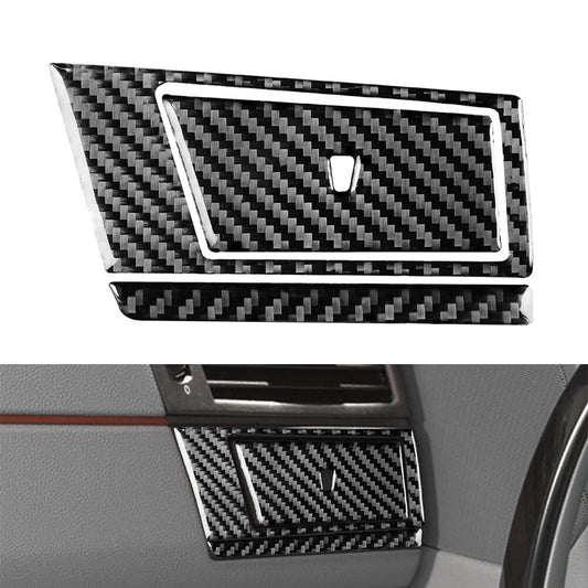 LHD Carbon Fiber Passenger Side Dashboard Glove Box Panel Cover Trim for BMW X3
