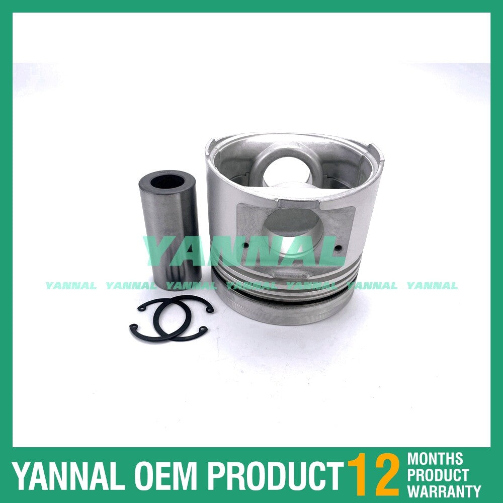 6-piece 8370 piston kit STD for Isuzu 6HE1 engine