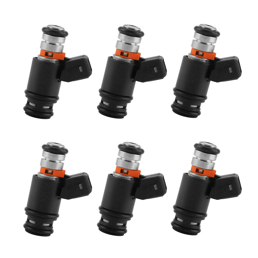 6PCS IWP022 Fuel Injector 021906031D for Volkswagen EuroVan for Jetta for Golf 1999-2003