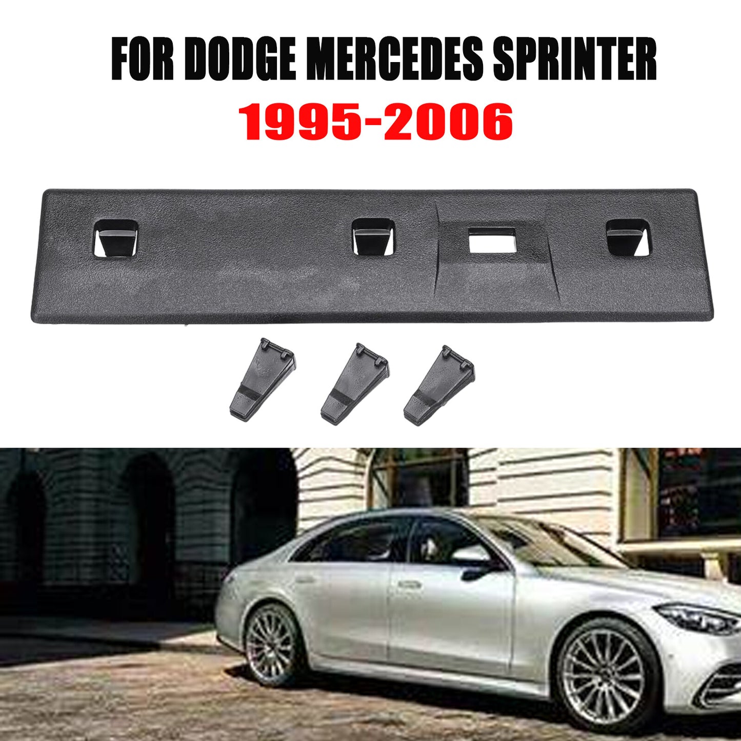 Plastic Rear Door Upper Plate Strip fit 95-06 for Dodge for Mercedes Sprinter NEW