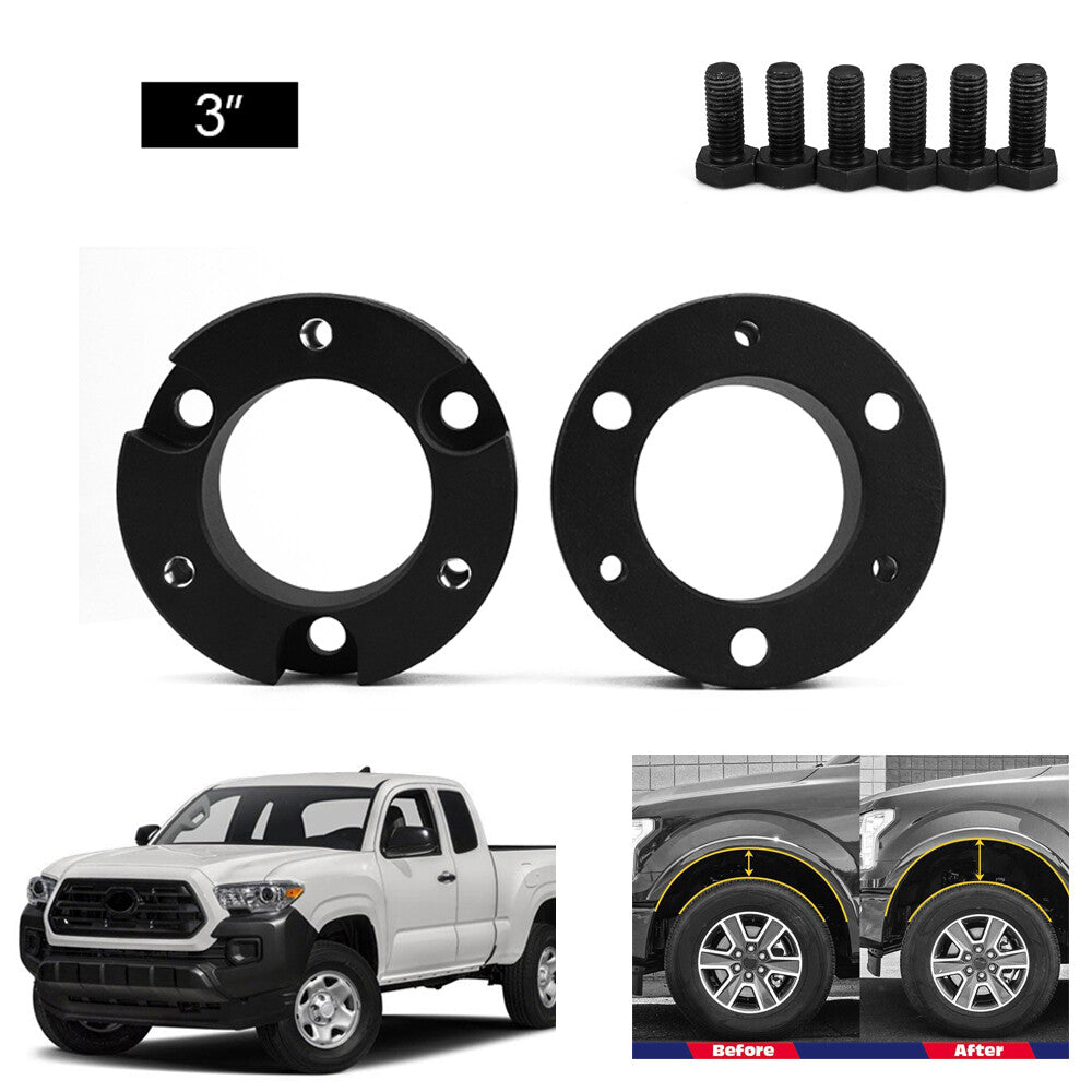 3-inch front leveling and lifting kit pillar spacer for 95-04 for Toyota Tacoma 4Runner 4WD 2WD