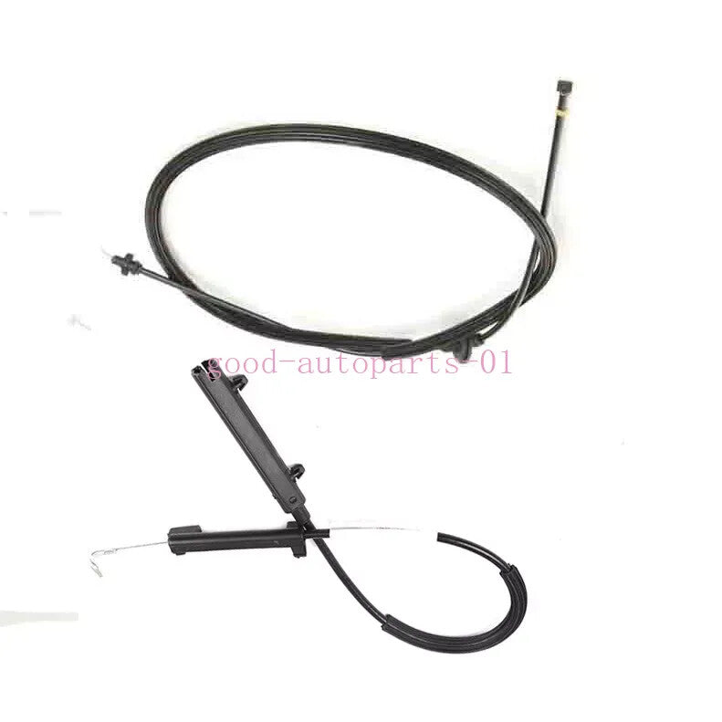 Rear + Front 8T18235 8T1823531 for Audi A4 A5 range hood latch release cable lock