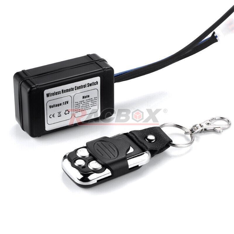 Wireless Remote Control Switch ON/Off Strobe For LED Work Light Bar Offroad