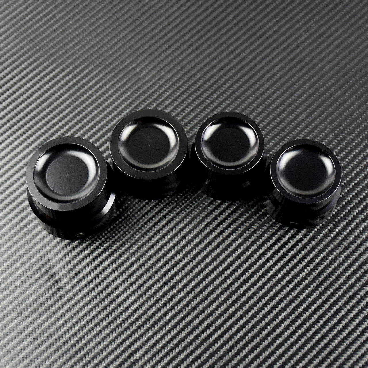 4pcs Axle Nut Cover Cap Fit for Harley Sportster 883 Touring Electra Glide Trike