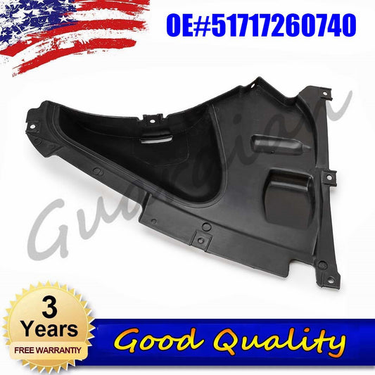 Right front fender liner splash guard 517260740 for BMW ACTIVE HYBRID 3 335I
