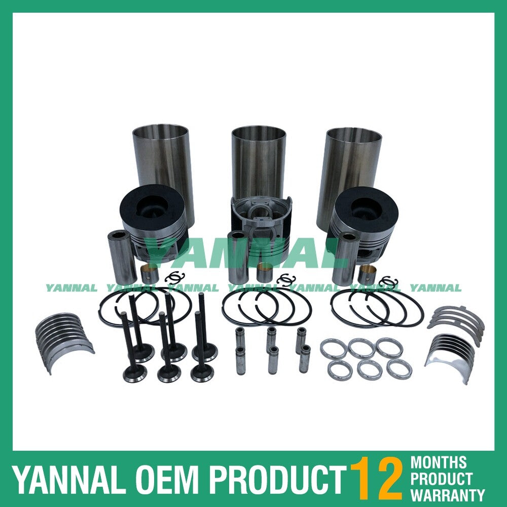 new Kubota D3200 rebuild and overhaul kit with engine bearings and valves