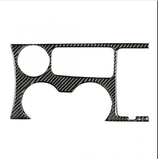 Real Carbon Fiber Inner Gear Shift Box Panel Cover Trim for Ford Explorer 15-19