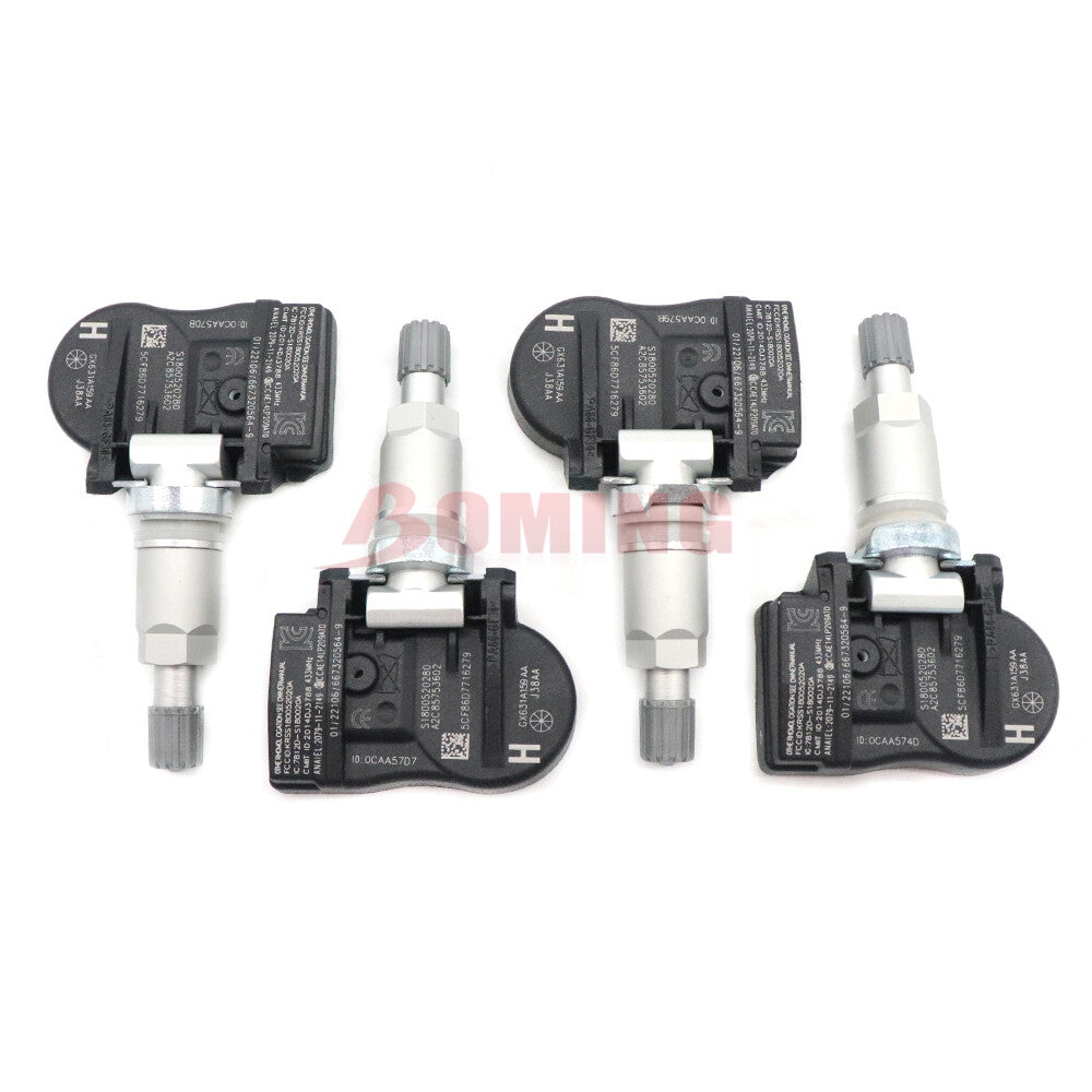 Set of 4 LR070840 Tire Pressure Sensor GX63-1A159-AA for Land Rover Range 433MHz