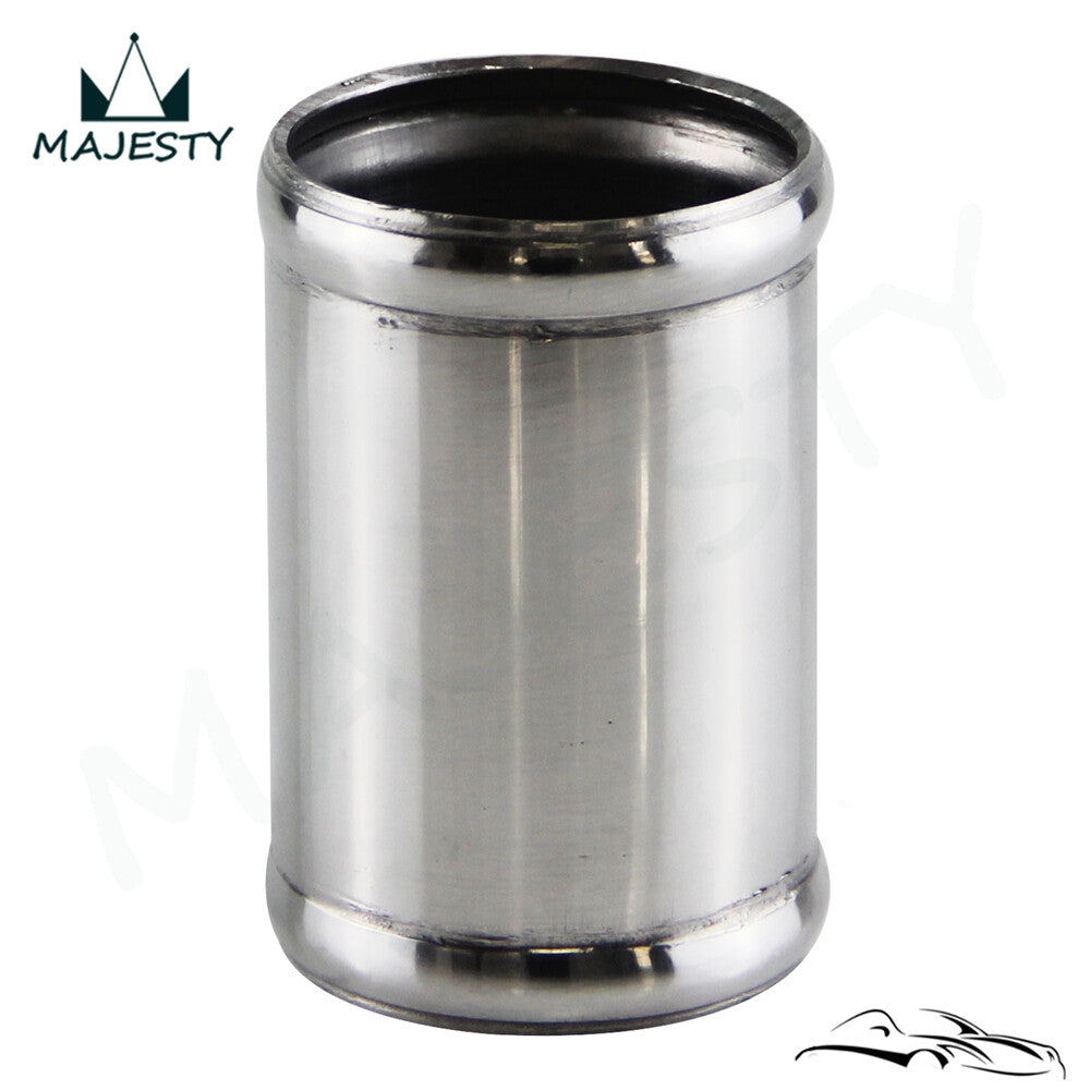 Aluminum Hose Adapter Tube Joiner Pipe Coupler Connector 51mm 2 Inch L=76mm