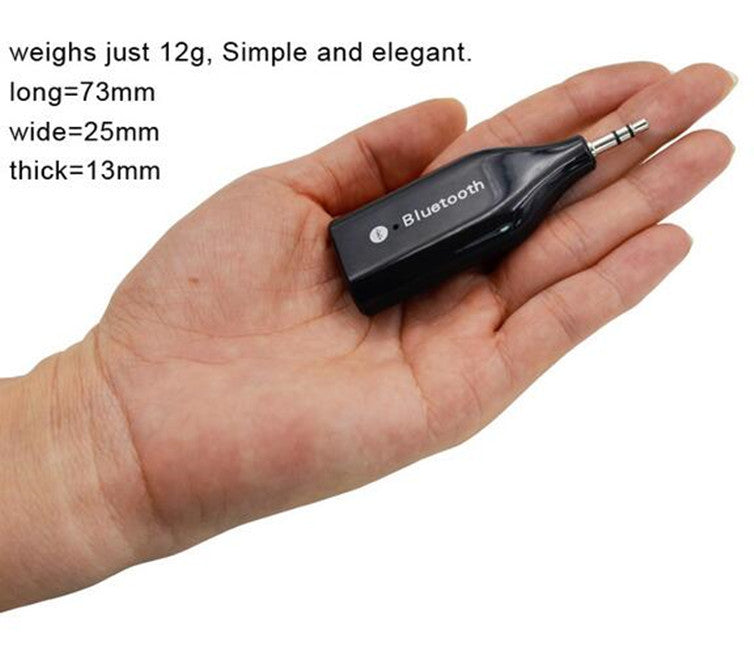 Car Stereo Audio Speaker Music Receiver Adapter Wireless 3.0 Bluetooth 3.5mm AUX