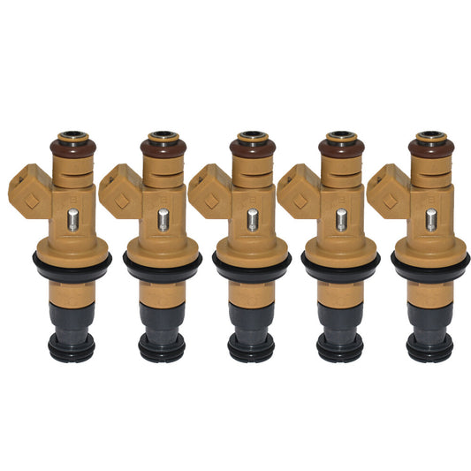 Set Of 5 Fuel Injectors for Volvo S70 V70 2.4L Non-Turbo 9125821 for Kia for Hyundai