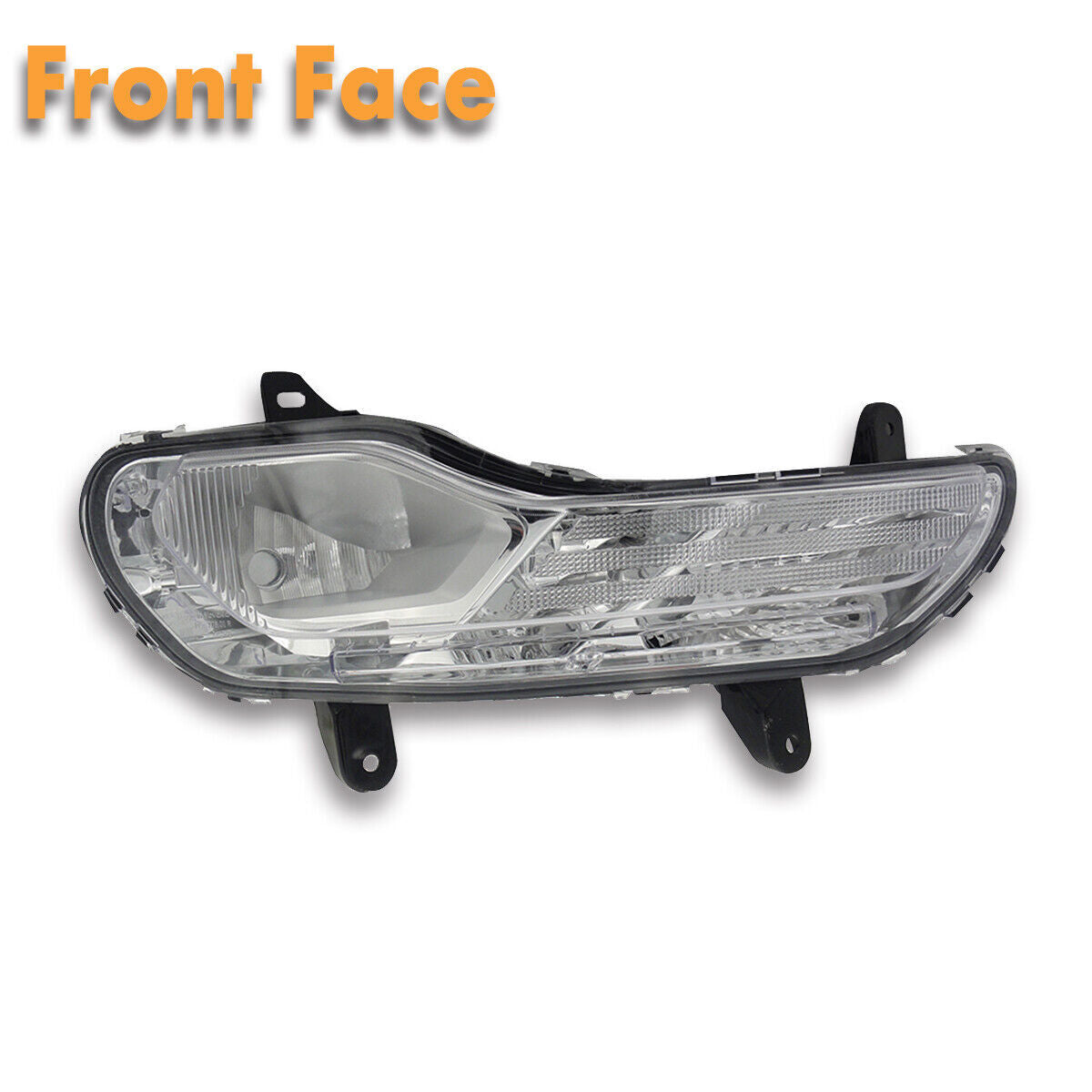 Clear NEW Front Bumper Fog Light Lamp Right Side Fit for Ford Escape 2013-2016