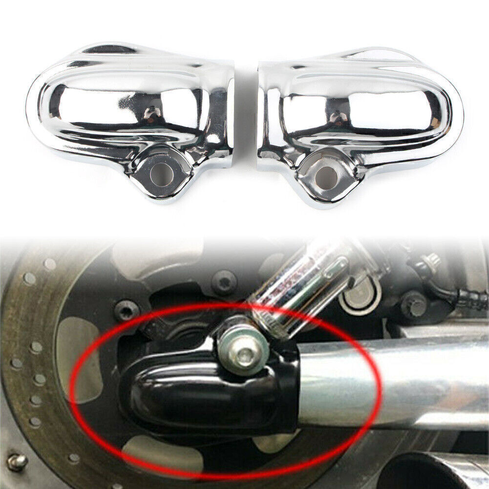Bar Shield Rear Axle Nut Covers Fit V-Rod VRSC Muscle VRSCF 2002-2017 Chrome