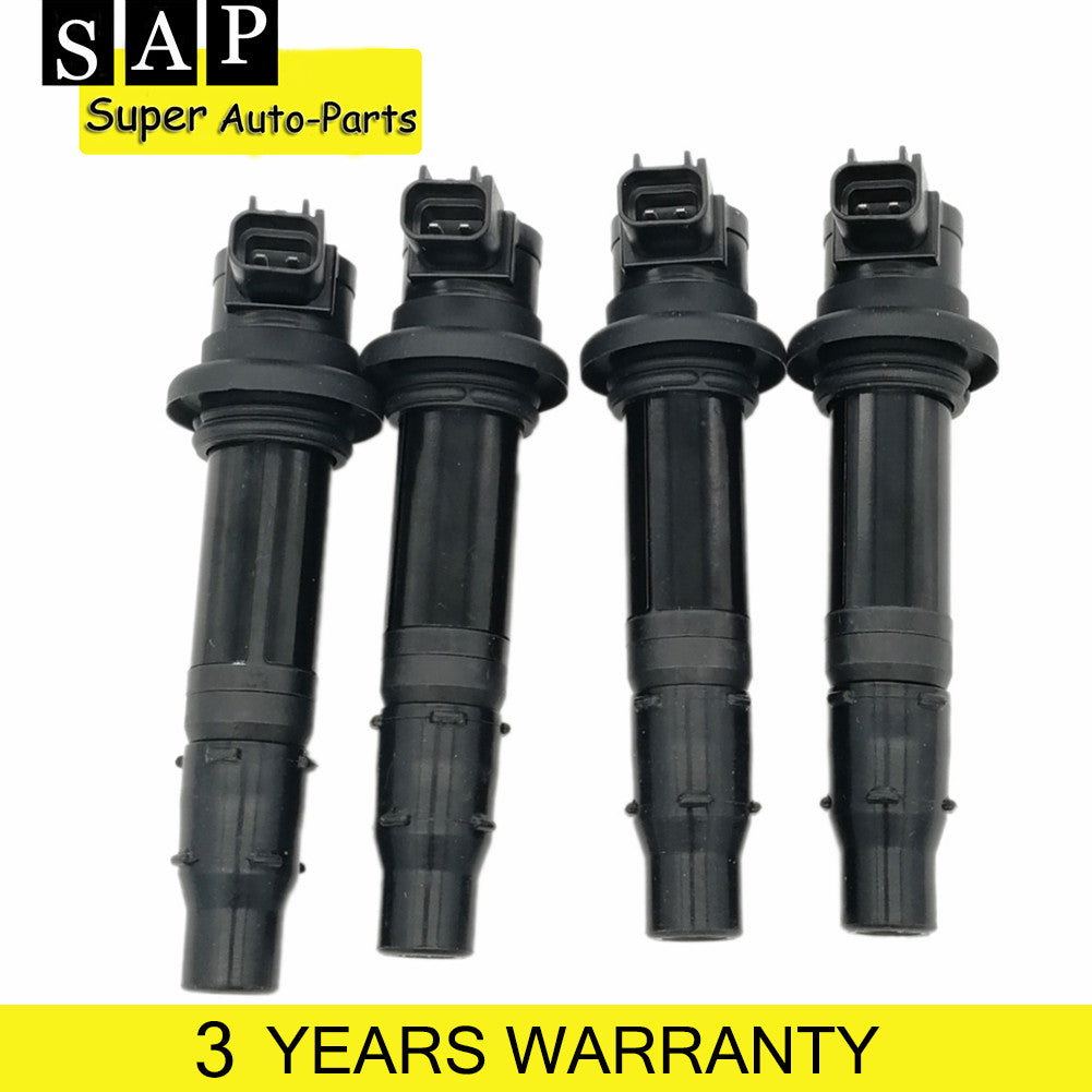 4PCS Ignition Coils Pack F6T558 Fit for Yamaha MT-07 14-17 R6 RJ15 Bj YZF-R1 FZ8