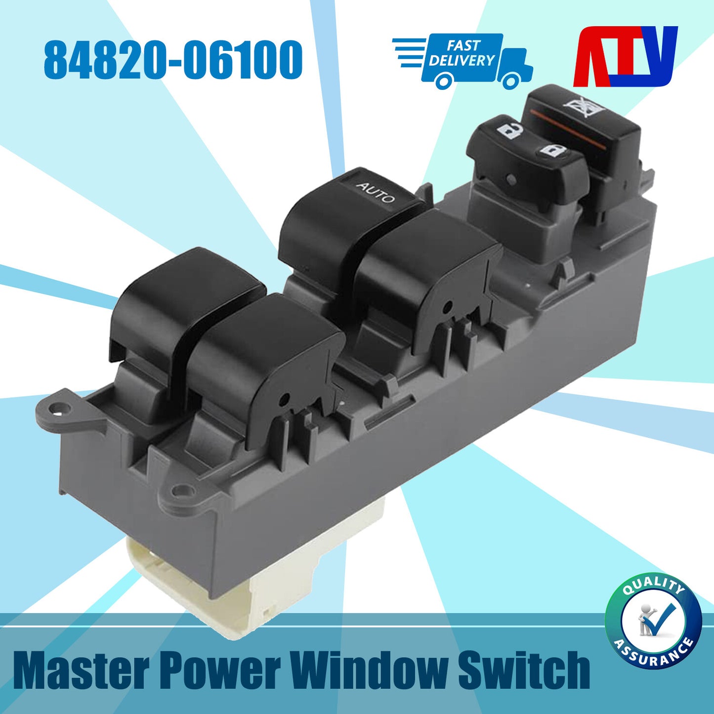 New Power Window Master Control Switch for Toyota for Corolla for Camry RAV4 84820-06100